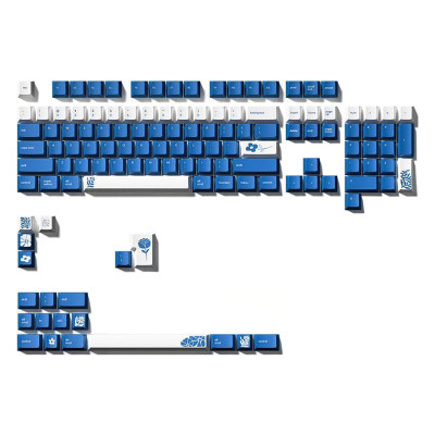 Noir Alpine Bloom Keycaps